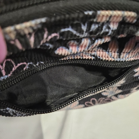 Vintage Jansport RARE Half Pint Backpack corduroy pastel Floral Daisy main image 11